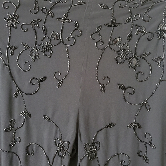 H&M| Beaded Embroidered Pants - Picture 3 of 14